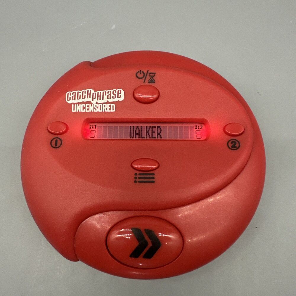 Catch Phrase UNCENSORED Adult Electronic Handheld Game Hasbro 2016 Rare VHTF